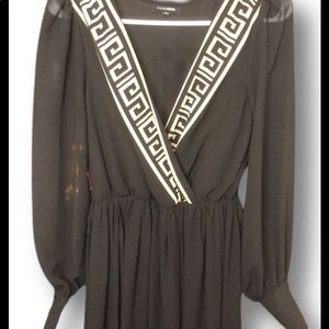 Fashion Nova Sheer Maxi Dress